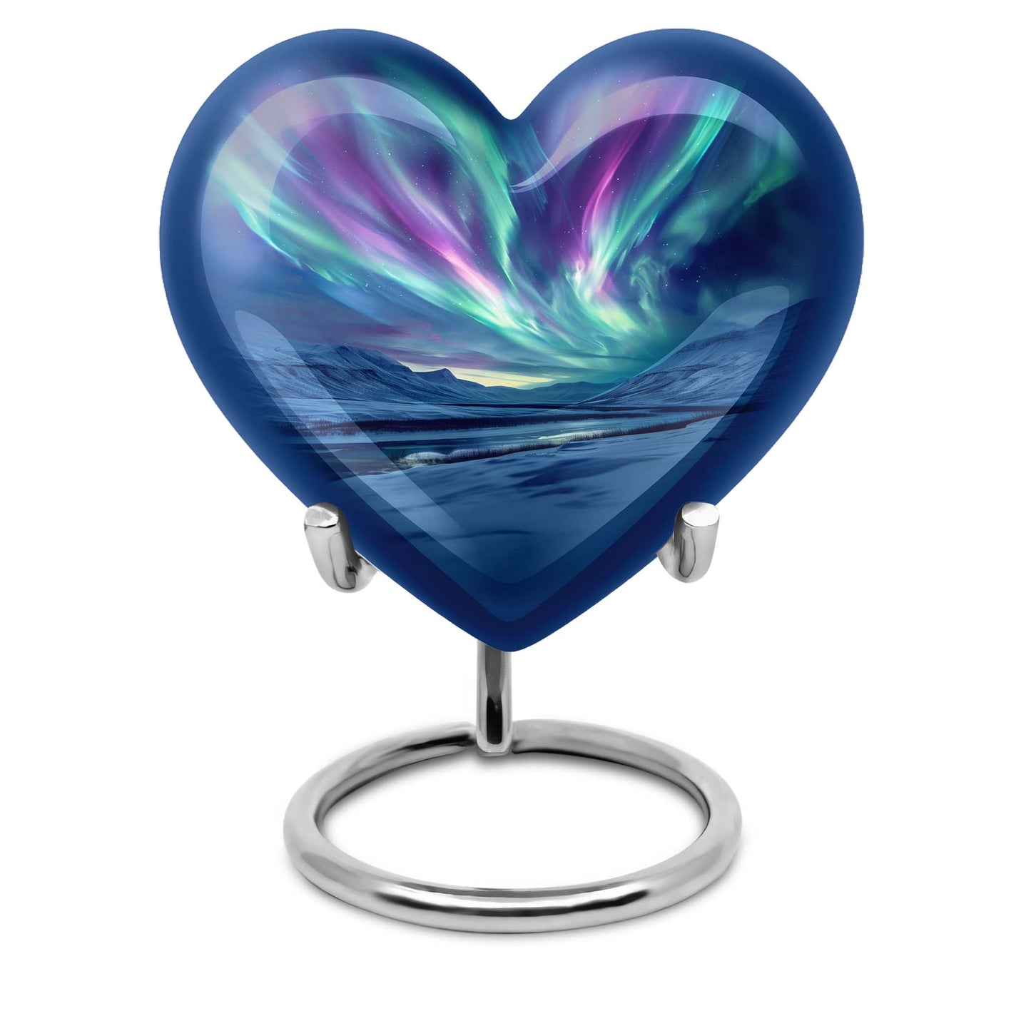 Personalized Galaxy Keepsake Urn for Human Ashes - 10-inch, 200 cu in - Yatskia