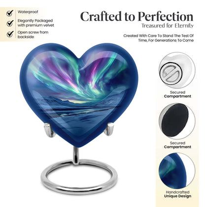 Northern Lights urn