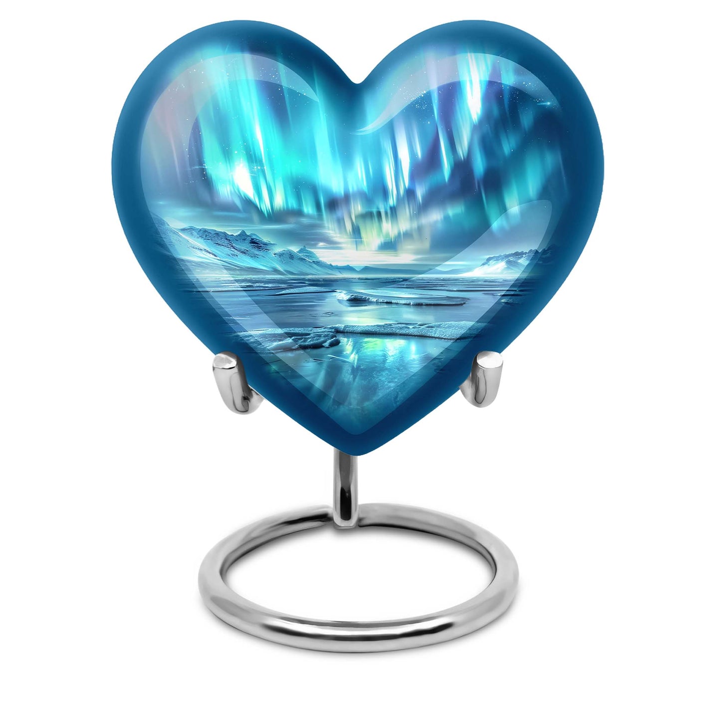 Personalized Galaxy Keepsake Urn for Human Ashes - 10-inch, 200 cu in - Yatskia