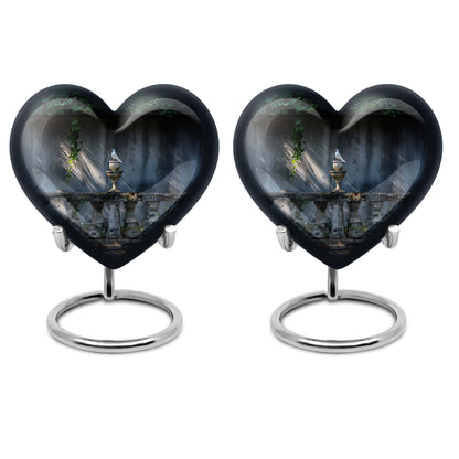 Personalized Bird Cremation Urn for Mom - 10-inch, 200 cu in - Yatskia