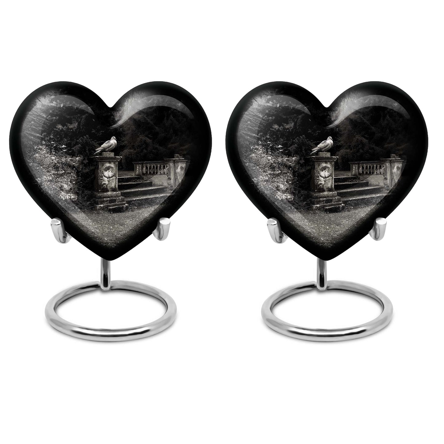 Personalized Dove Cremation Urn for Mom - 10-inch, 200 cu in - Yatskia