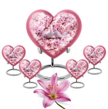 Large Urn with 4 Small Urn