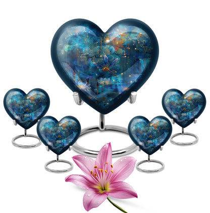 Personalized Dragonfly Memorial Urn for Adult - 10-inch, 200 cu in - Yatskia