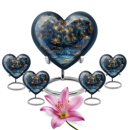 Personalized Dragonfly Cremation Urn for Women - 10-inch, 200 cu in - Yatskia
