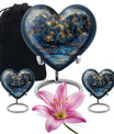 Dragonfly Lotus Cremation Urns For Ashes - Burial Urns For Women