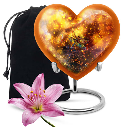 Personalized Galaxy Cremation Urn for Human Ashes - 10-inch, 200 cu in - Yatskia
