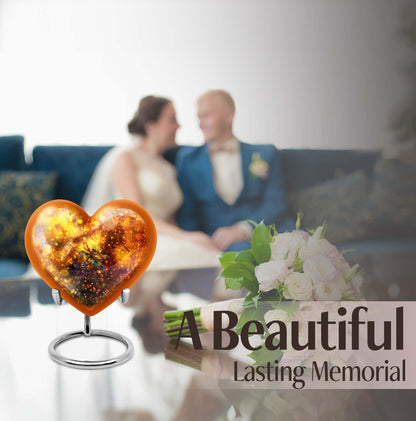 Heart Dragonfly Urn