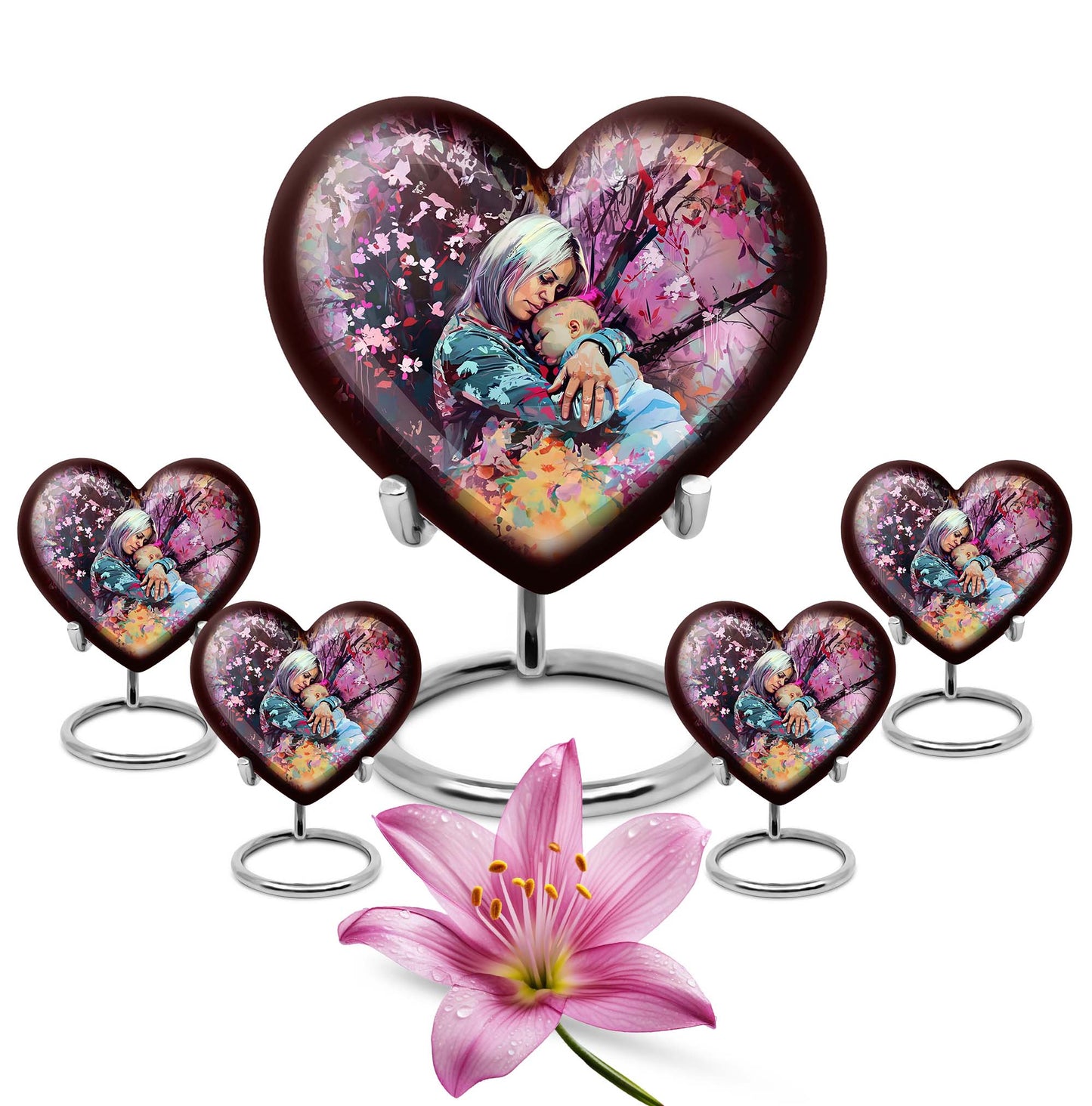 Heart Urn memorial large urn
