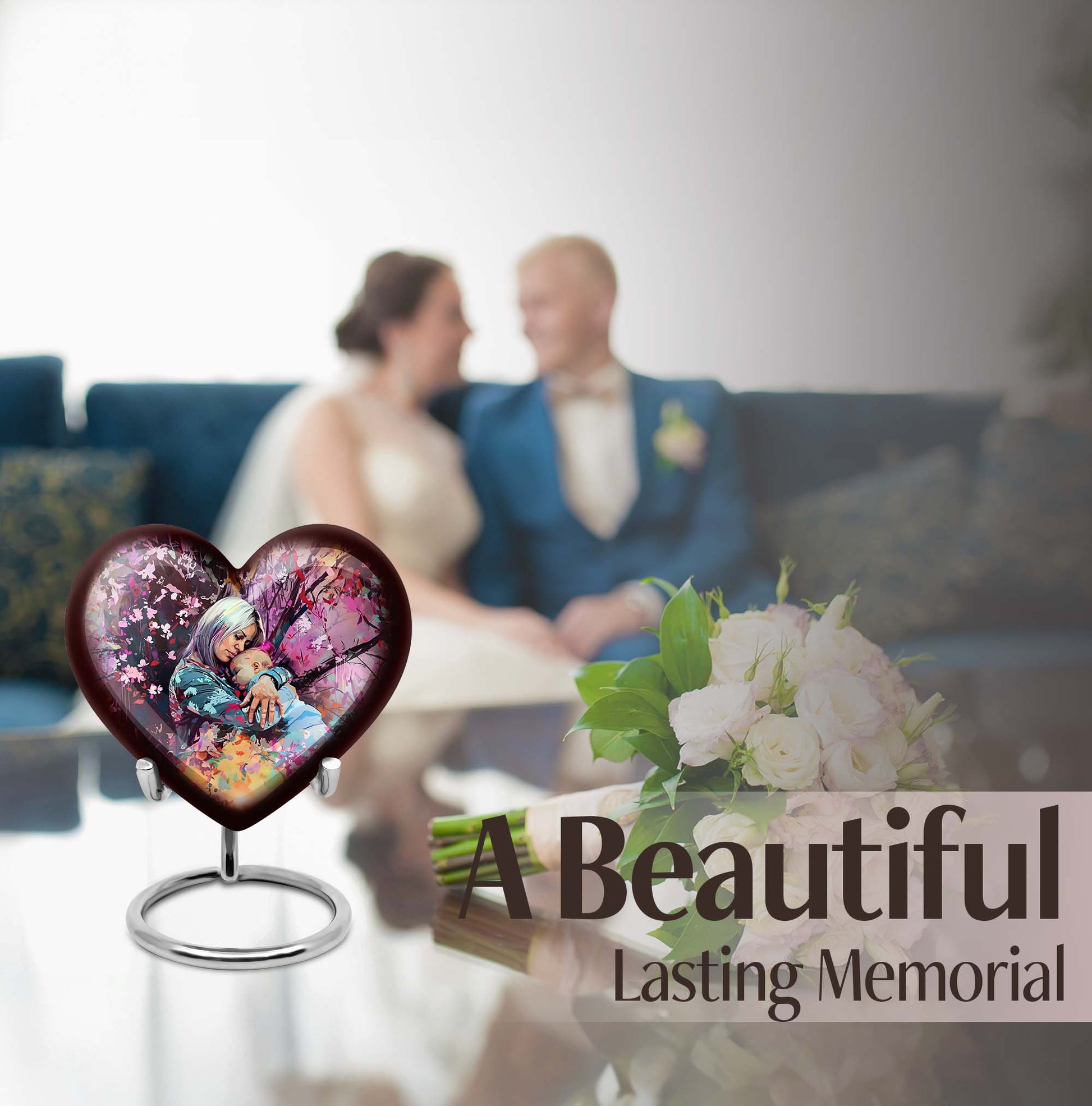 Heart Urn memorial large urn