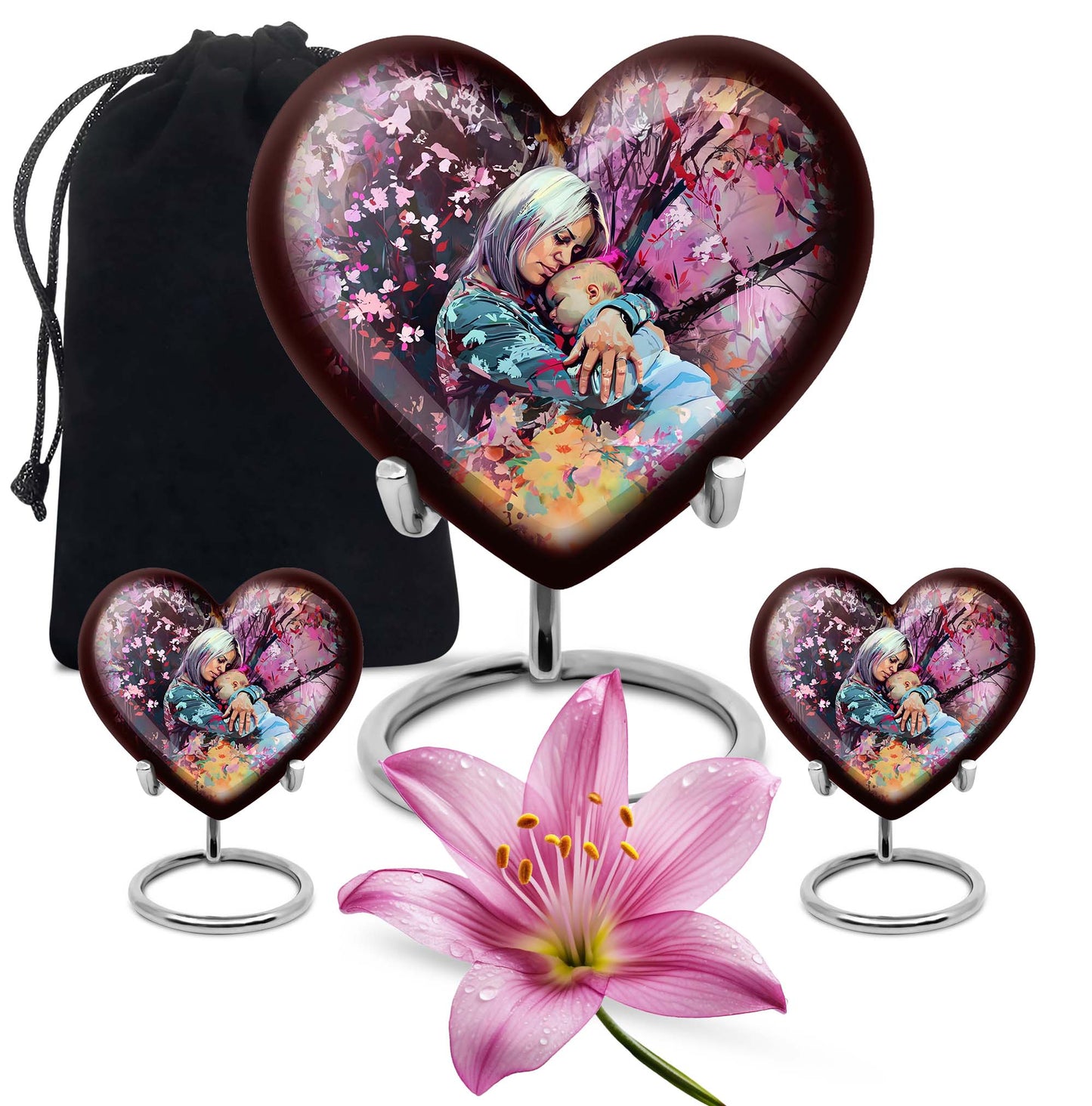Heart Urn memorial large urn