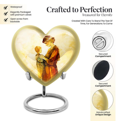 Heart Urn mother cremation