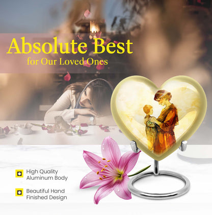 Heart Urn mother cremation