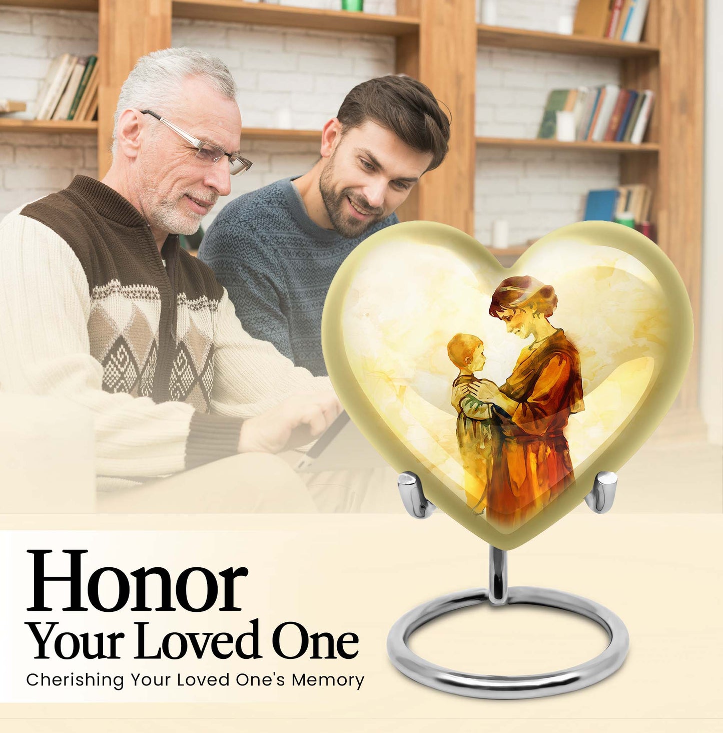 Heart Urn mother cremation