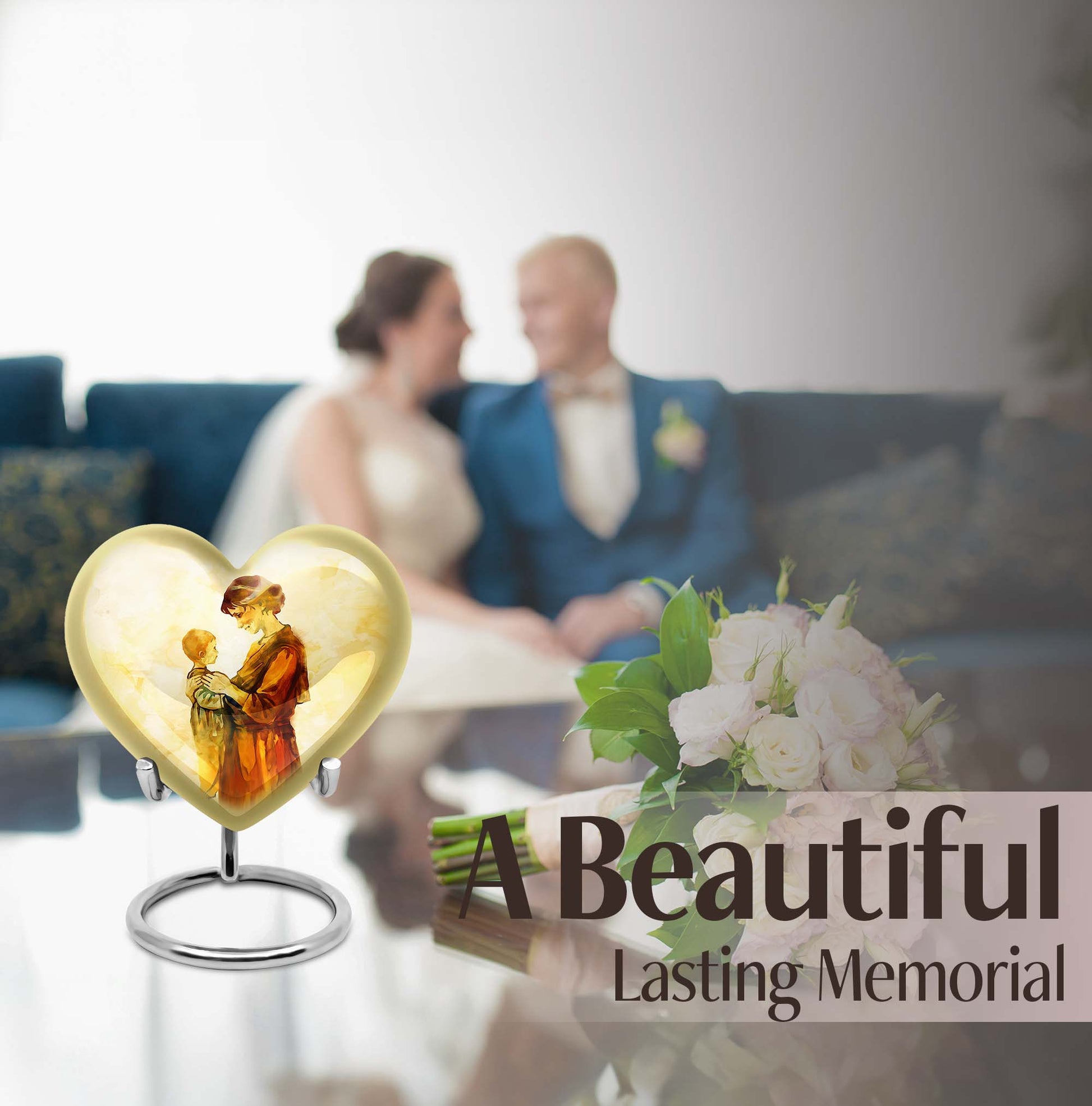 Heart Urn mother cremation