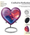 MOUNTAINS Heart Urn
