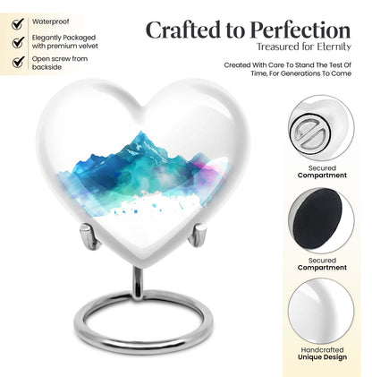 MOUNTAINS Urn for human ashes