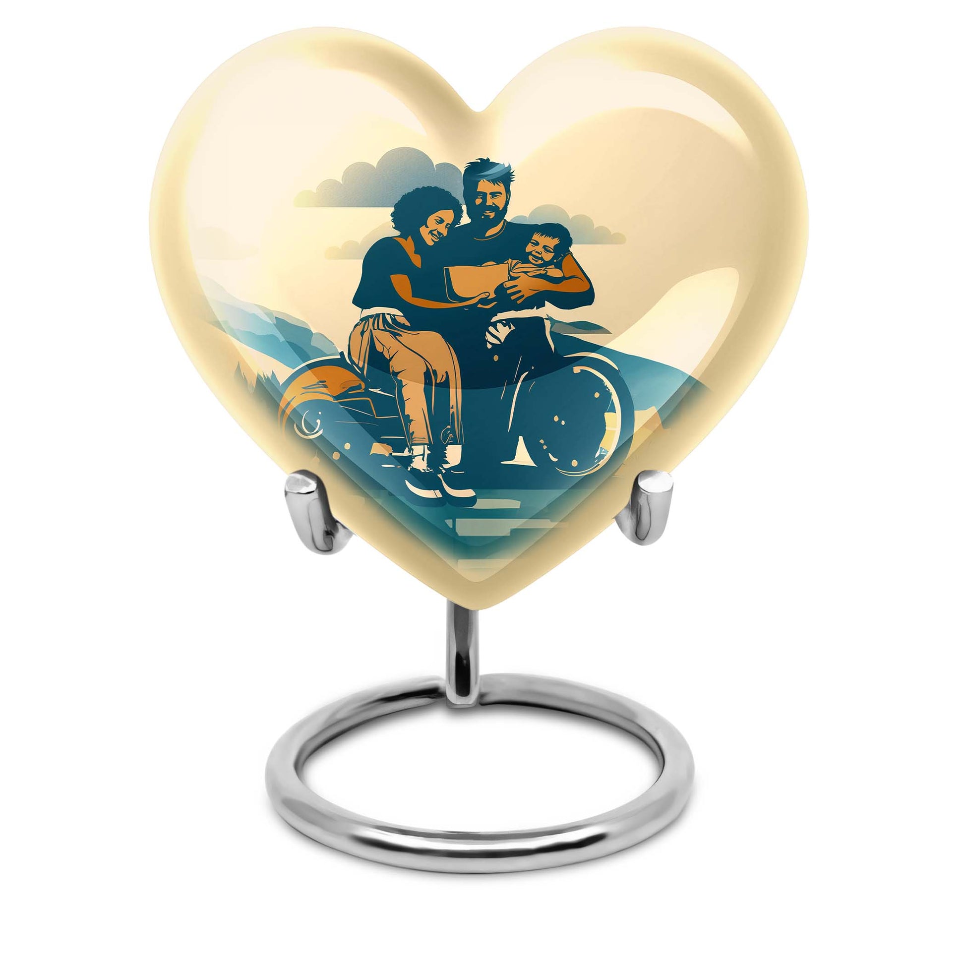 Decorative Funeral Urns For Beautiful Family - Large Cremation Urns