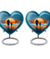 Memorial Father Daughter Urn For Burial Ashes - Cremation Urns Large