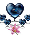 Heart Urn feather urn