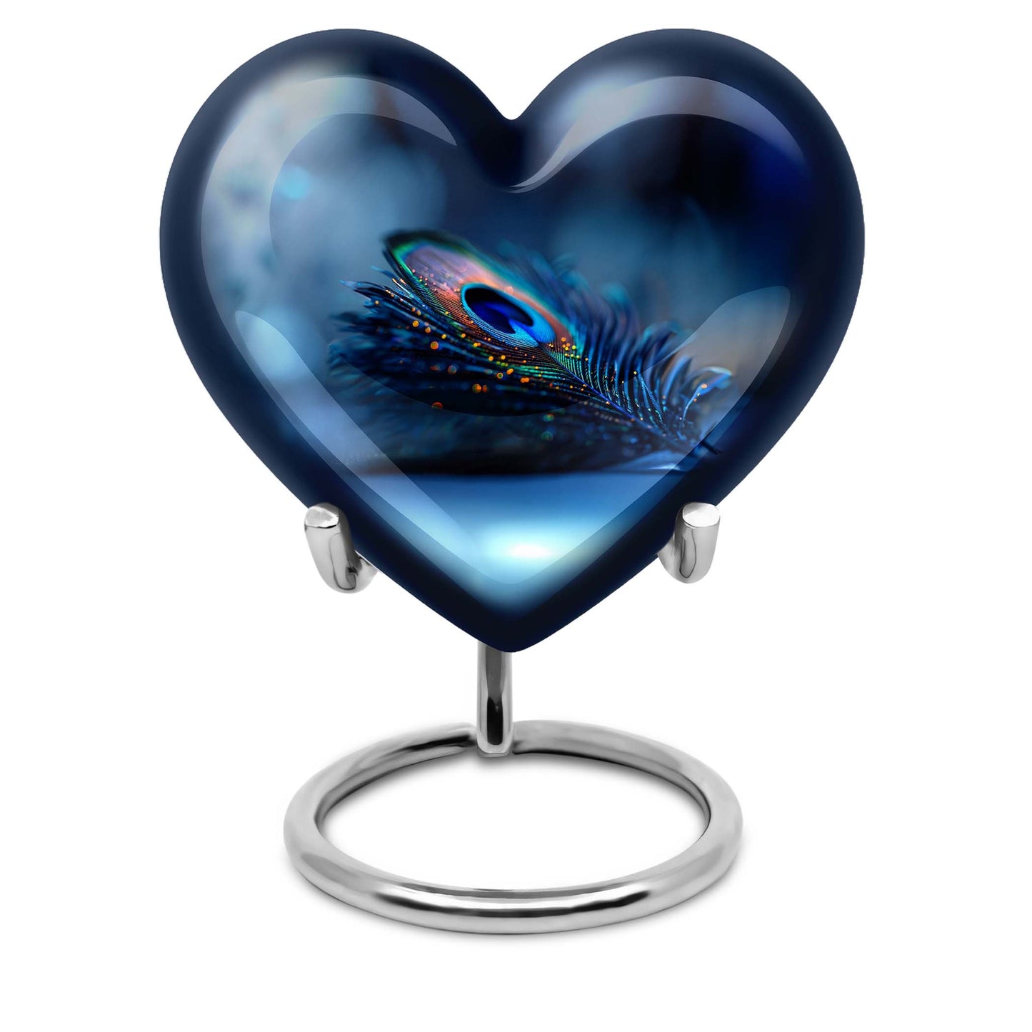 Heart Urn feather urn