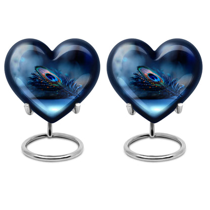 Heart Urn feather urn