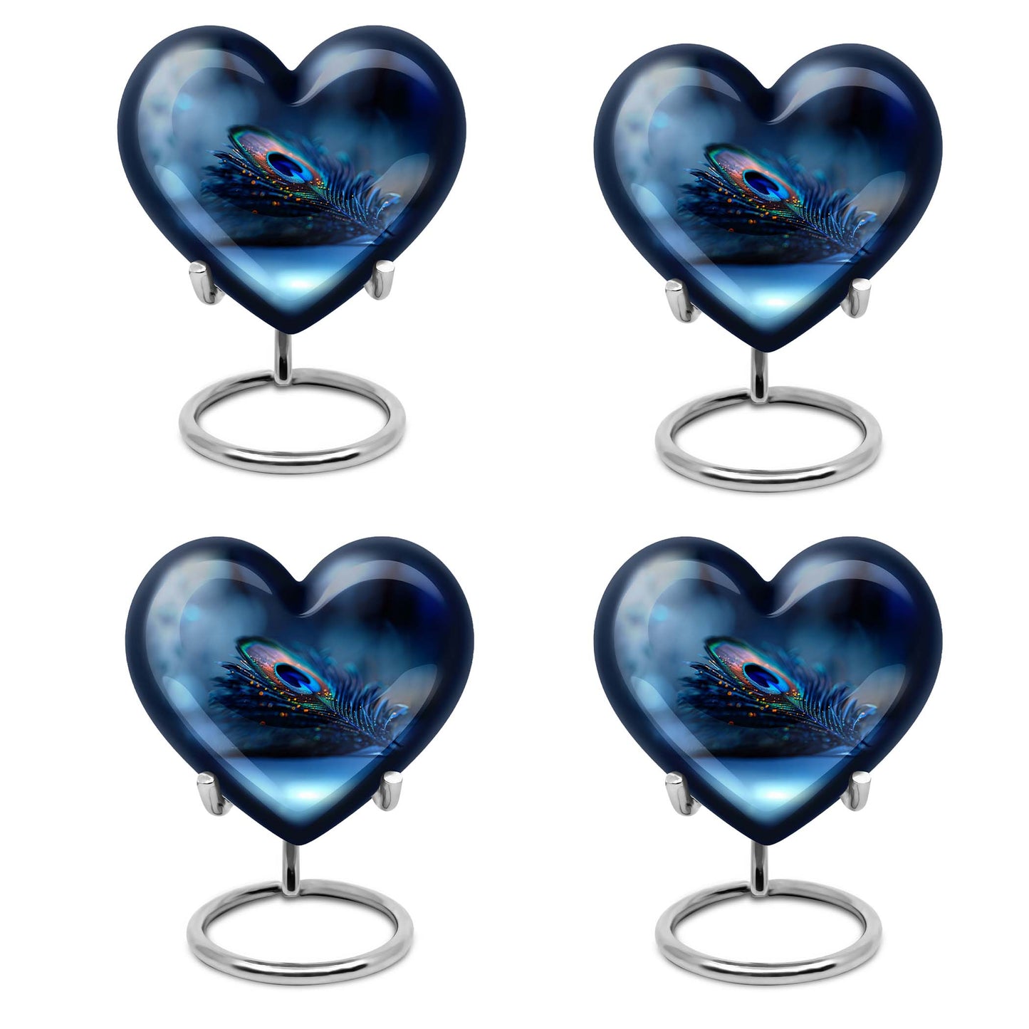 Heart Urn feather urn