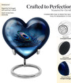 Heart Urn feather urn