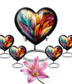 10-inch Heart Urn for human ashes 