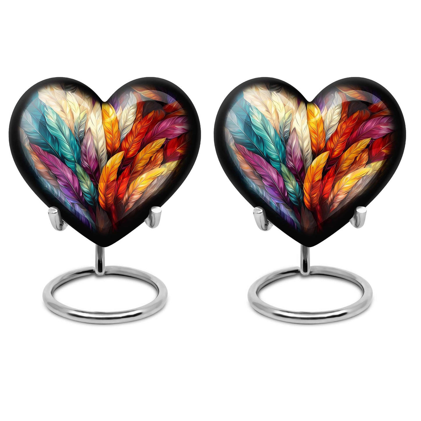 10-inch Heart Urn for human ashes 