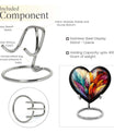 10-inch Heart Urn for human ashes 