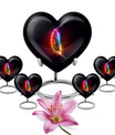 heart feather urn for ashes