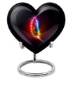 heart feather urn for ashes