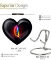 heart feather urn for ashes