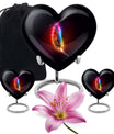 heart feather urn for ashes