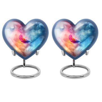 2 Keepsake 3 inch Urns