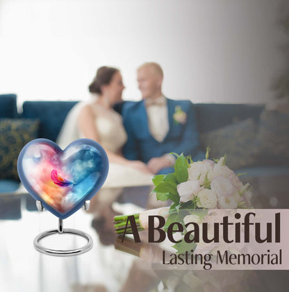 feather urn