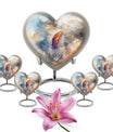 Feather Urn For Human Remains Funeral - Memorial Keepsakes For Ashes