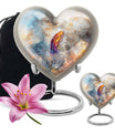 Feather Urn For Human Remains Funeral - Memorial Keepsakes For Ashes