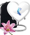 Feather Blue Flying Bird Cremation Urns - Memorial Urn For Women Ashes