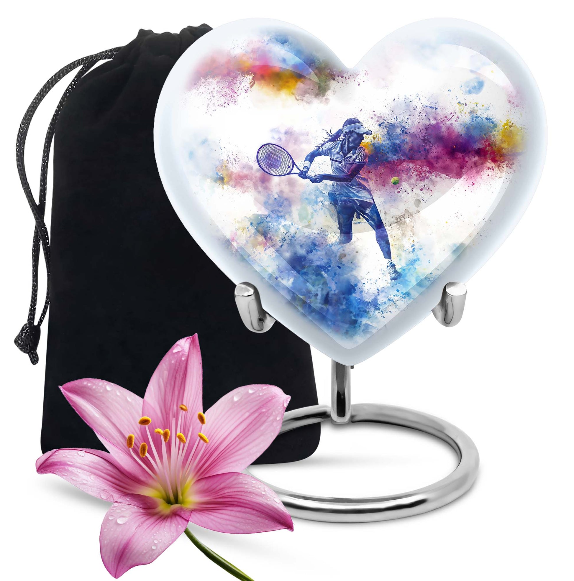 Tennis Tribute Urns For Funeral Ashes - Adult Cremation Urn