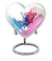 heart designed tennis urn