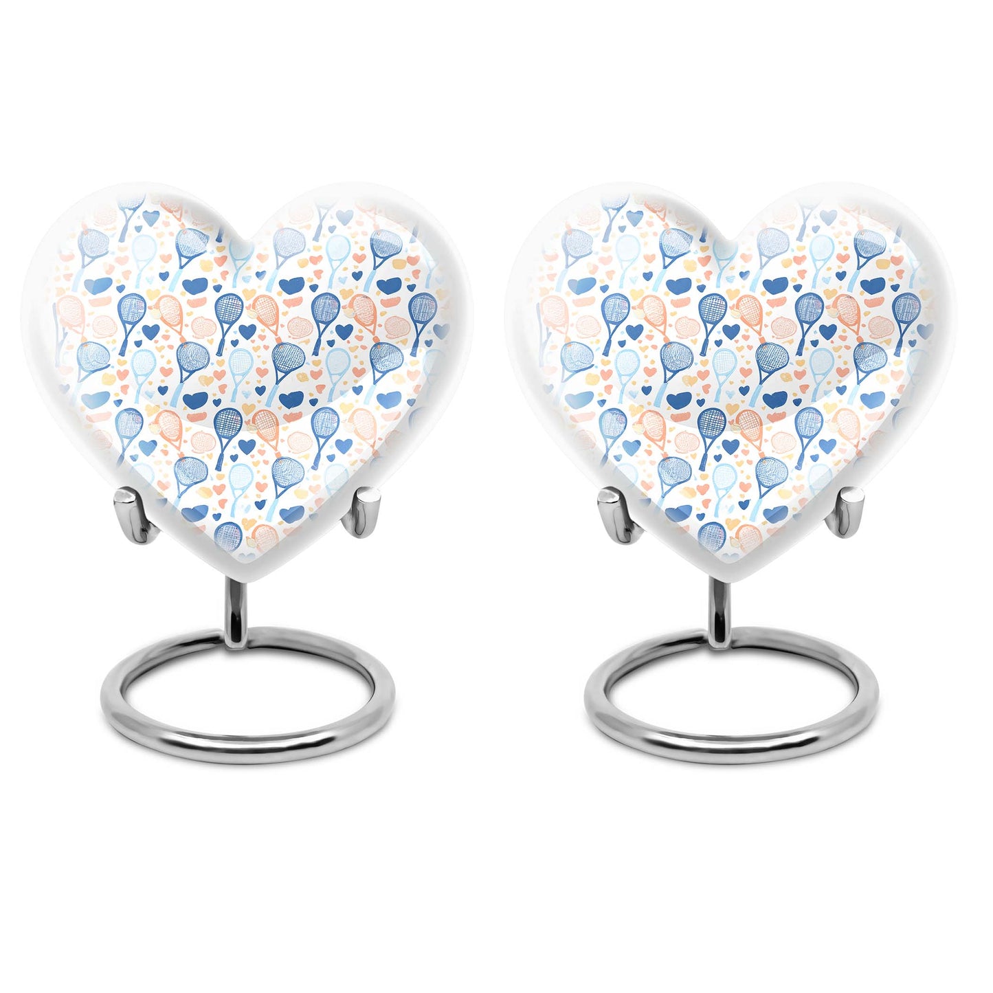 tennis heart urn