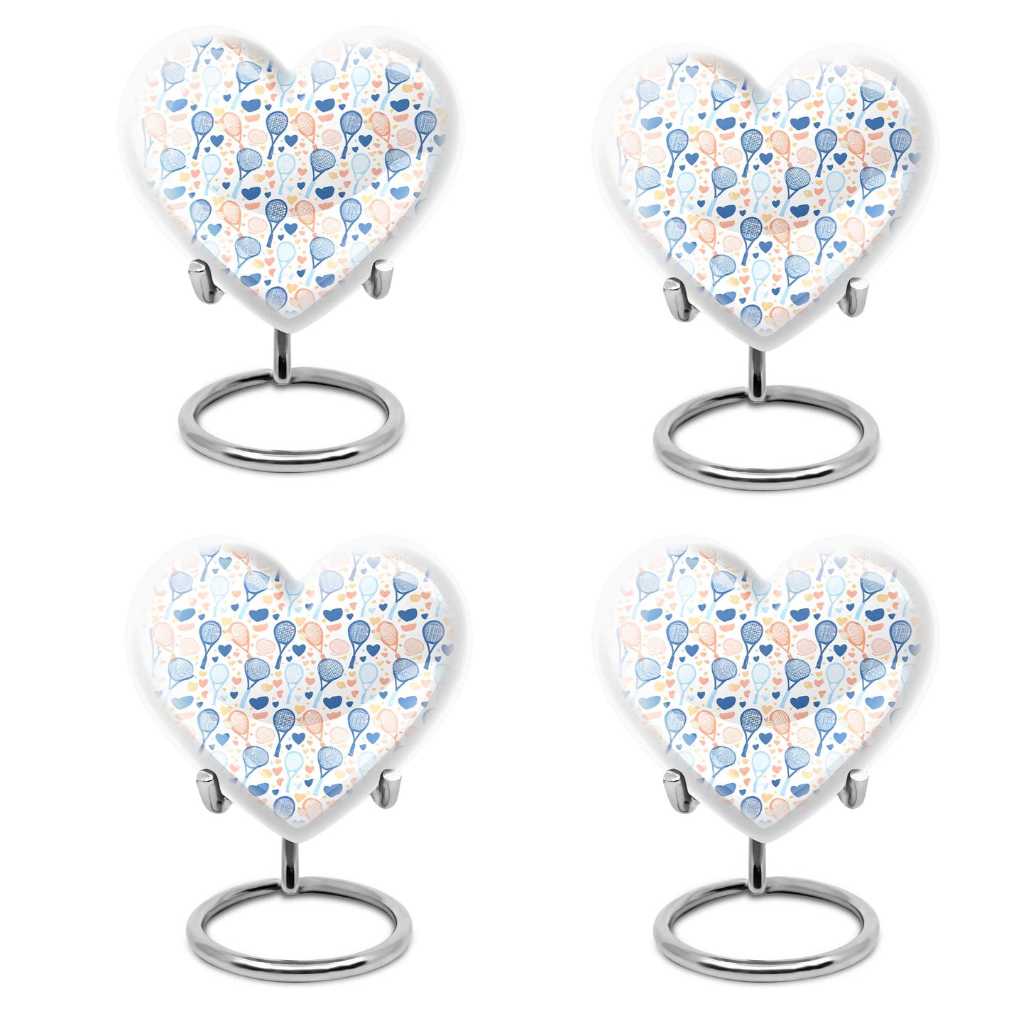 tennis heart urn