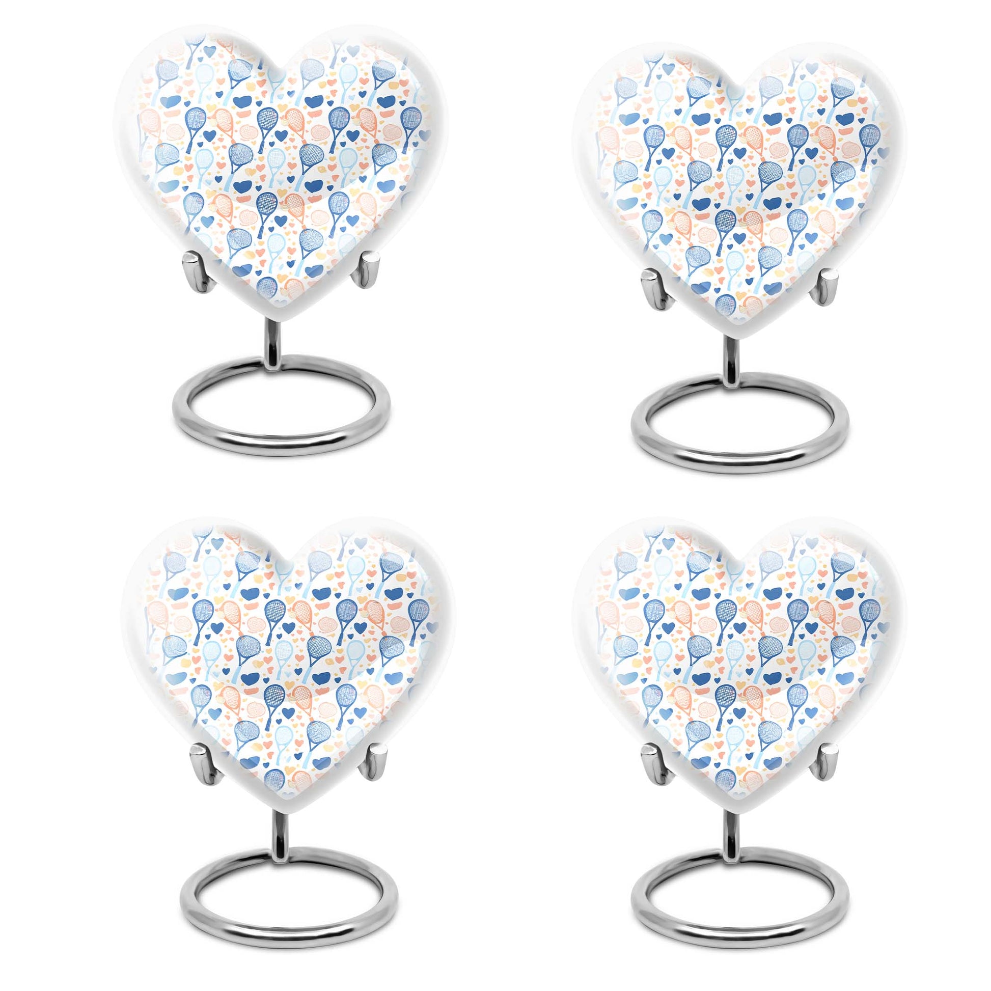 tennis heart urn