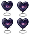 heart-shaped Galaxy urn