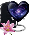 Galaxy Urn heart design