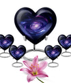 Galaxy Urn heart design