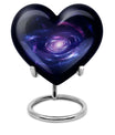 Galaxy Urn heart design