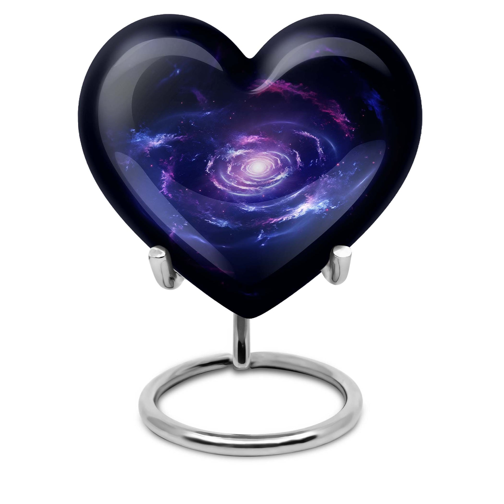 Galaxy Urn heart design
