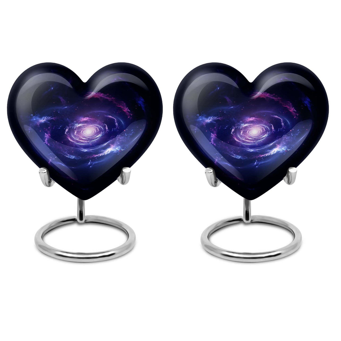 Galaxy Urn heart design